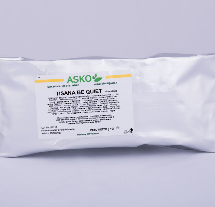 Tisana BeQuiet - ASKO Le ricette del naturopata