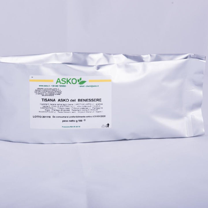 Tisana Asko del Benessere - ASKO Le ricette del naturopata