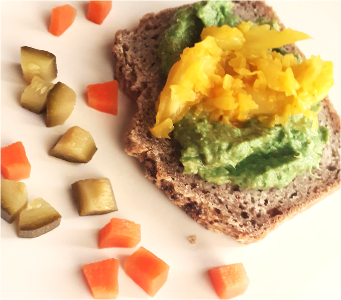 Pesto di cicoria, porri e noci