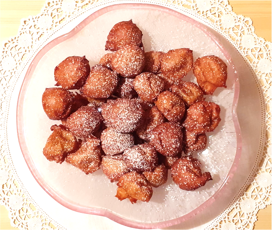Frittelle semplici e Frittelle di mele