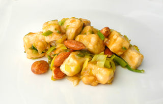 Tempeh mandorle e limone